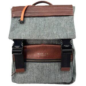 Radley Clerkenwell Large Flapover Backpack Gray